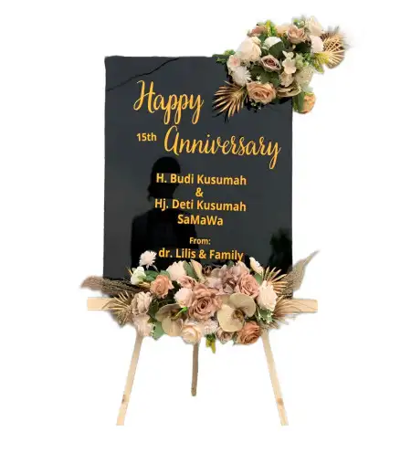 Papan Bunga Akrilik Jubang